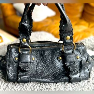 KOOBA Handbag Black Leather